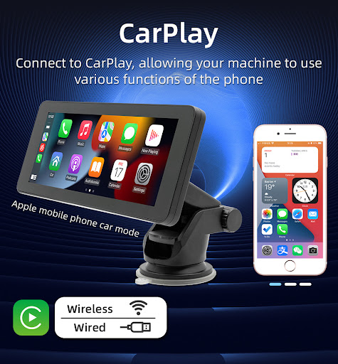 Title 2, Portable Wireless 6.86-inch Multimedia Vehicle ...
