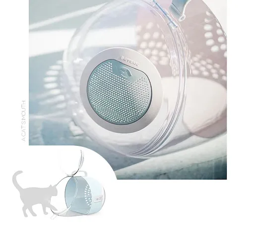 High quality cat bag Breathable Astronaut Pets Cat Puppy Carry Bag Capsule Travel Double Door travel bag pet carrier