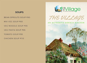The Village Hotel menu 