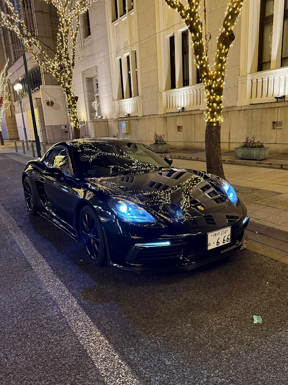 718 ケイマンの#ポルシェ718ケイマン・ポルシェのある生活・あけましておめでとうございます・今年もよろしくお願いします・ドライブに関するカスタム事例の投稿画像1枚目