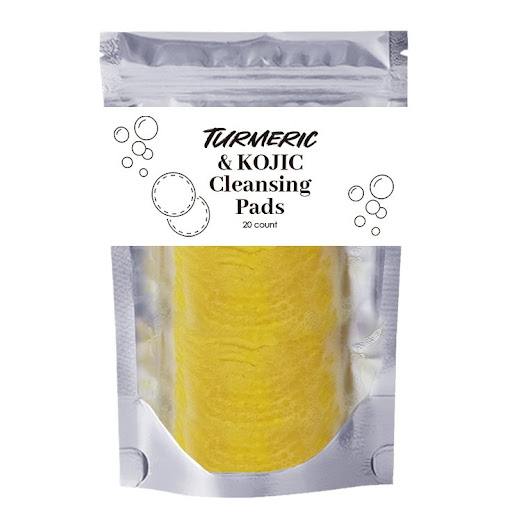 Title 4, Turmeric Exfoliating Cleansing Pads. Compressed...