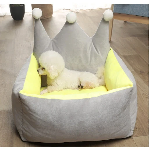 Bed for Dog Cat Pet Plush Kennel Medium Small Dog Sofa Bed Cushion Pet Calming Dog Bed House Pet Supplies Accessories