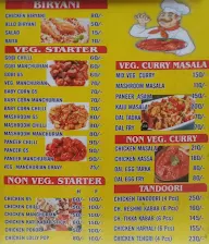 Bombay Rolls menu 1