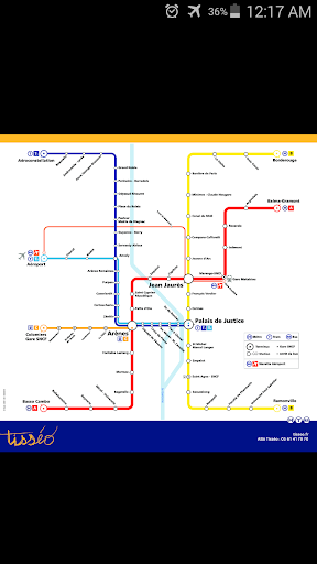 Toulouse Metro Tram Map