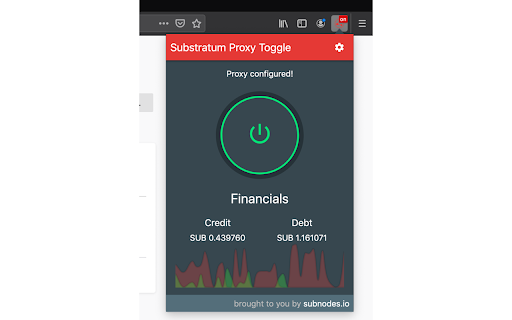 Substratum Proxy Toggle