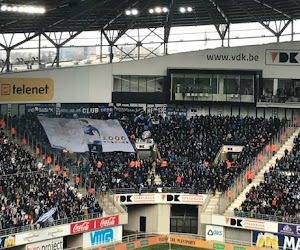 Fans Club Brugge pakken uit met schitterend spandoek voor Timmy Simons