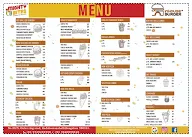 Inhouse Burger menu 1