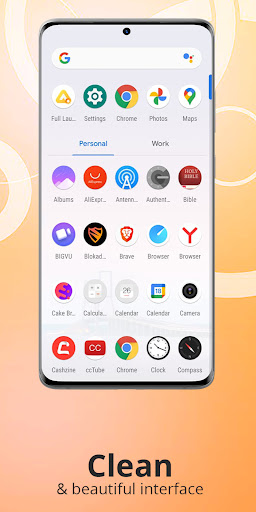 Screenshot Full Launcher: Fresh & Clean