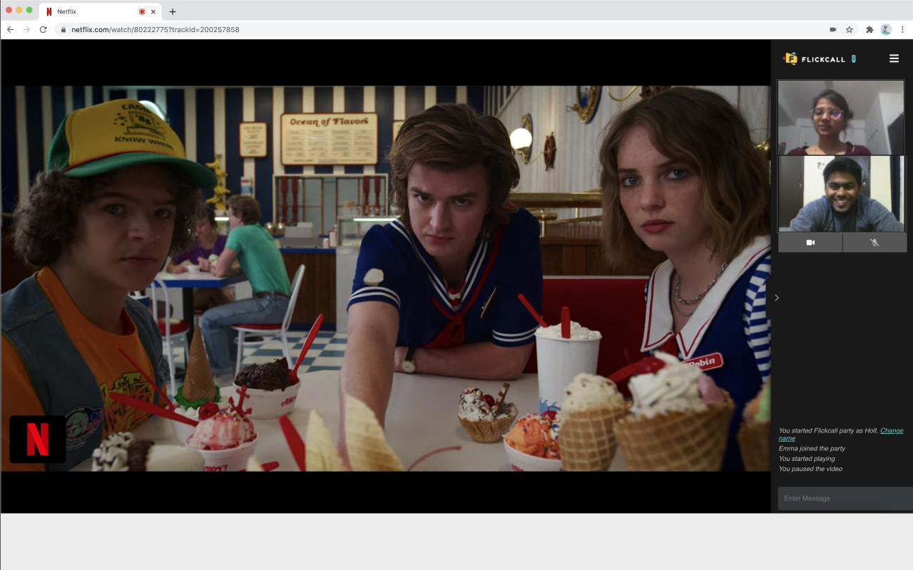 Flickcall: Netflix Party with Video Call Preview image 4