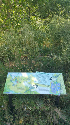 Two Mile Ribbon of Green Plaque