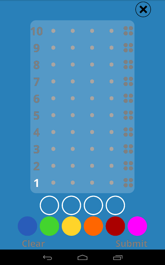 MasterMind Touch Screen 3
