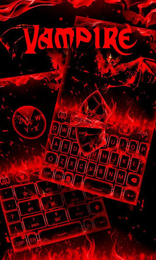 Vampire GOKeyboard Theme Emoji