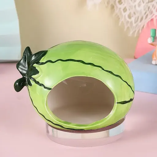Cute Pet Goods Ceramic Items Hamster Cage House Small For Rabbit Ferret Rat Chinchilla Hedgehog Product
