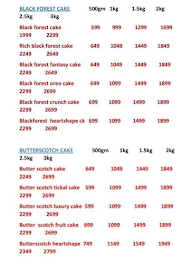 Bakery Daynight menu 2