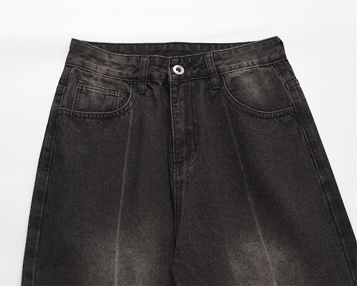 Title 2, American Basic Style Straight Jeans Men. Classi...