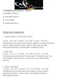 Cafe Grill O Rolls menu 6