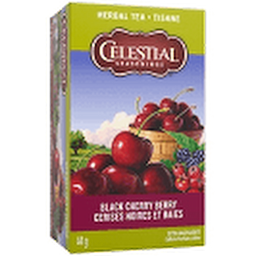 Box of Celestial Seasonings Black Cherry Berry Tea
