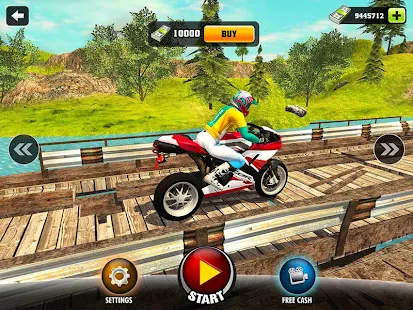  Uphill Offroad Motorbike Rider- 스크린샷 미리보기 이미지  