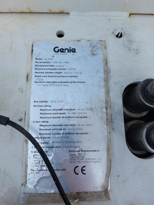 Picture of a GENIE GS-1532