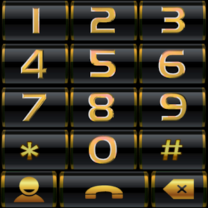 THEME GOLD BLACK 3 EXDIALER