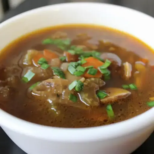 Mushroom Pepper Soup