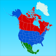 Map of North America 1.6.1 Icon