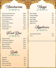 The Mummy's Parantha And Chinese Cuisines menu 3