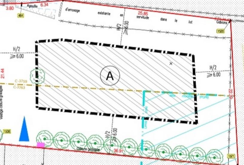  Vente Terrain à bâtir - à Rivesaltes (66600) 