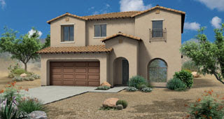 Sage floor plan by Woodside Homes in Layton Lakes New Homes Chandler AZ 85286