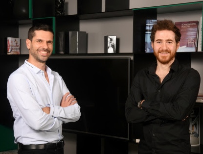 Pictured (left to right): Noname Security Co-founders Oz Golan and Shay Levi. (Photo: Business Wire)