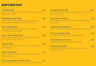 Boss Burger menu 5