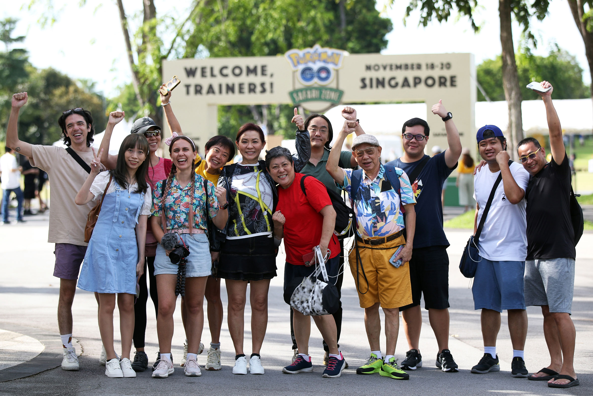 More Than 18 000 Trainers Joined Niantic For Pokemon Go Safari Zone Singapore Participants At Gardens By The Bay Explored Almost 185 000 Km Within The Park And Caught Over 5 130 000 Pokemon Pokemon Blog