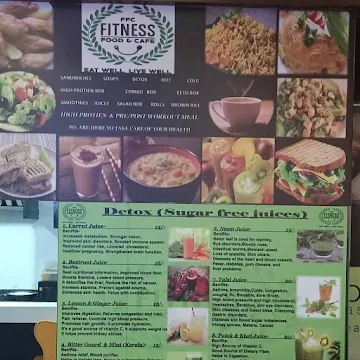 Fitness Food & Cafe menu 