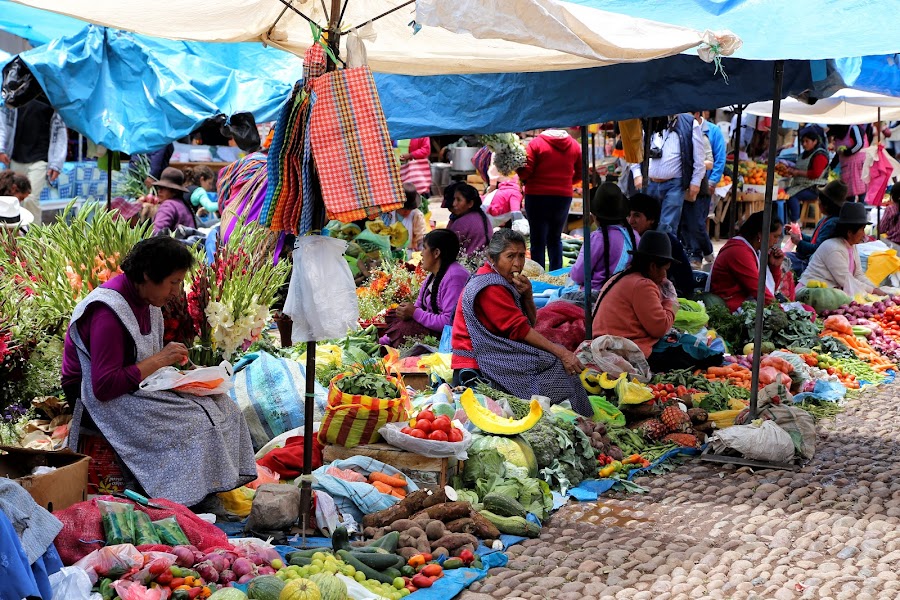 Pisac, targ