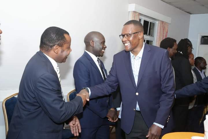 CS Eliud Owalo in a dinner organized by Maseno Alumni Network (MAN), a forum for Maseno School Old Boys on Friday, November 18, 2022