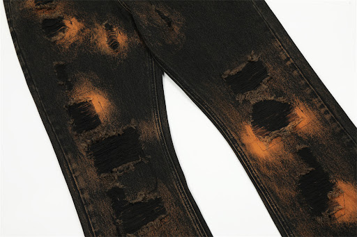 Title 8, Heavy Industry Ripped Inkjet Skinny Jeans Europ...