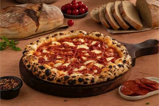 Naples-Shredded Pepperoni(Pork) Pizza