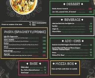 Mozza menu 1