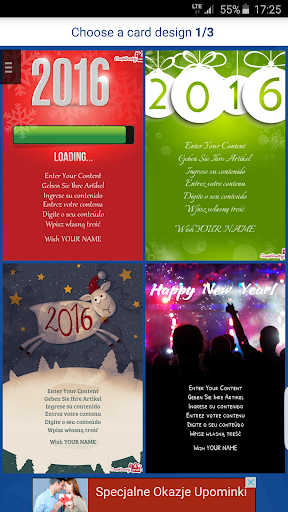 Make New Year's card + Wishes