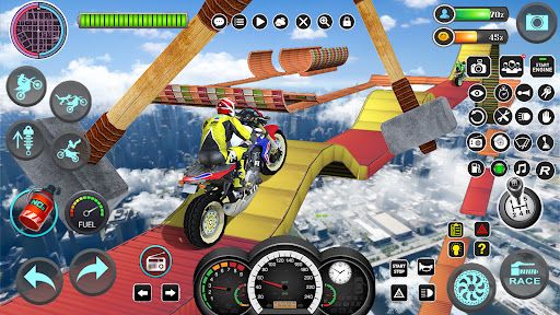 Screenshot Mega Ramp Bike Stunts Games 3D