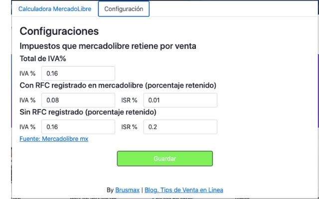 Calculadora MercadoLibre Preview image 7