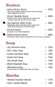 Nukkad menu 1