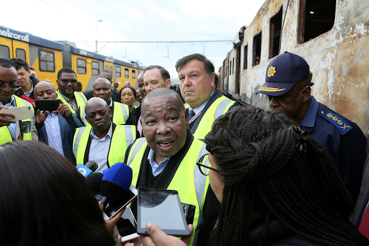 Transport Minister Blade Nzimande