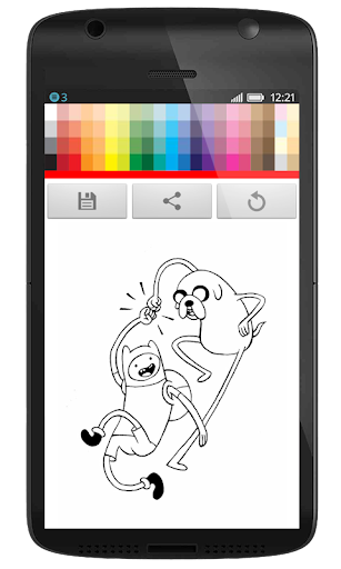 Cartoon Coloring Adventure