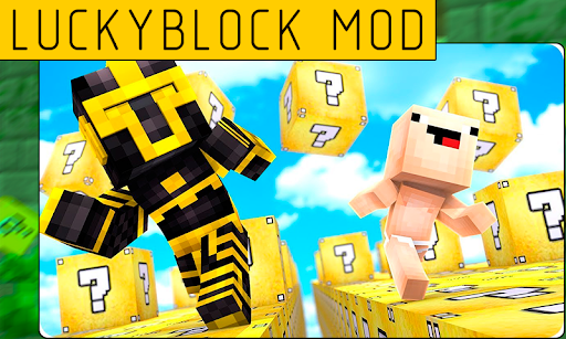 Screenshot Lucky Block Mod for MСPE