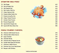 The Golden Wok menu 3