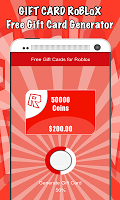 Free Gift Cards For Roblox Gift Cards Apk Latest Version 1 0 Download Now - roblox card generator with money