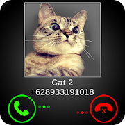 Fake Call Cat Joke 1.1 Icon