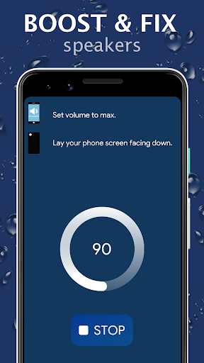 Screenshot Speaker Cleaner - Remove Water