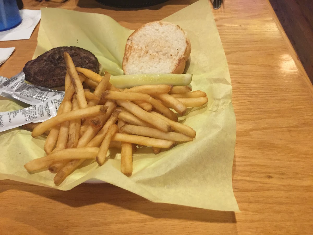 Gluten-Free Fries at Beef 'O' Brady's